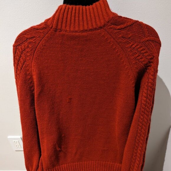Red turtleneck sweater - Size S - Picture 2 of 3